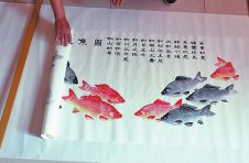 鱼拓爱好者李品中：网上卖“鱼” 小众的非遗找到同好