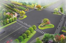 曲靖麒麟水石公路建设景观大道 预计明年1月通车