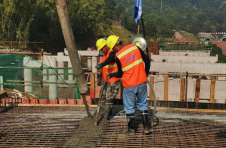 云南勐绿高速江城互通立交建设取得重大突破